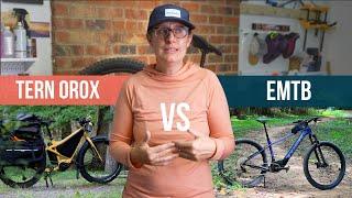 Tern Orox Offroad Cargo Bike vs Trek Marlin+ Electric Mountain Bike - which is for you?!