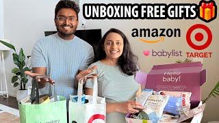 What’s inside free baby registry gifts from Amazon, Target and Babylist? How to get free gifts?