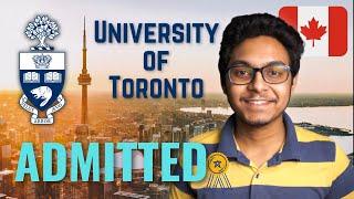 I got admitted to University of Toronto | MSc in Applied Computing (MScAC) | Study in Canada 