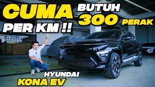 REVIEW HYUNDAI KONA ELECTRIC - 4 X LEBIH MURAH DARI MOBIL BENSIN ! #teguhku #konaev