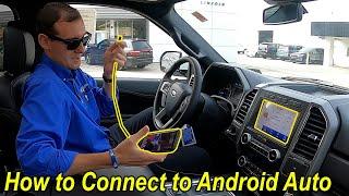 How to Connect to Android Auto in Your Ford | Smail Ford