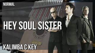 How to play Hey Soul Sister by Train on Kalimba (Tutorial)