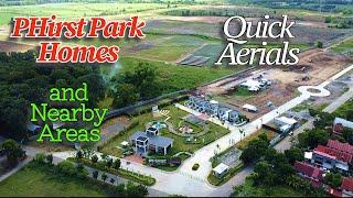 PHirst Park Homes and Nearby Areas Quick Aerials | Bacolod/Negros Construction Projects Update