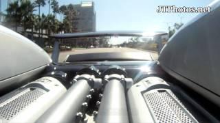 Bugatti Veyron says "Hi" to Beverly Hills