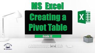 Let's create a simple Pivot Table - Quick and Easy