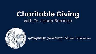 Charitable Giving with Dr. Jason Brennan