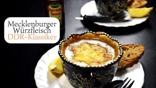 Mecklenburger Würzfleisch mit Käse überbacken (DDR Klassiker)