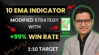 10 EMA Modified Strategy By Anant Ladha | 99% accuracy | Banknifty strategy