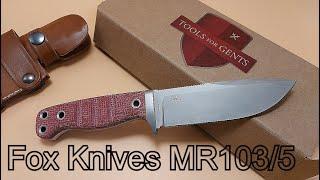 Ersteindruck Fox Knives MR103/5 Tools For Gents Edition Designed by Markus Reichart