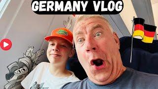 Americans In Germany Travel Vlog/Frankfurt/Mammheim/Weinhiem