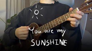 You are my sunshine (Ukulele Cover)