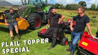 Topper Special - 3 Fellas with 3 Flails - WHAT CAN POSSIBLY GO WRONG?