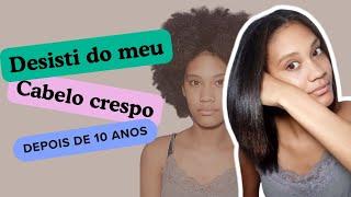 Progressiva Pro Liss Myphios no meu cabelo crespo 4b