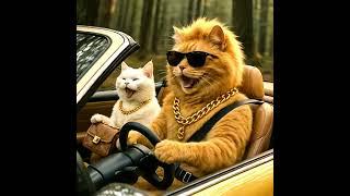 Regal Cats & Wild Beasts: Hilarious Forest Moments in Hyper-Realism