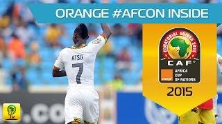 Christian Atsu amazing goal against Guinea - Orange Africa Cup of Nations, Equatorial Guinea 2015