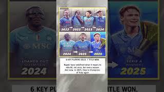 Napoli Sold Everyone... and Still Won Serie A 2025