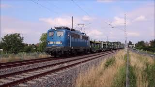 Bahnalltag in Döbeln am 20.07.2021 - Silberfische, Umleiter und E-Lok-Klassiker