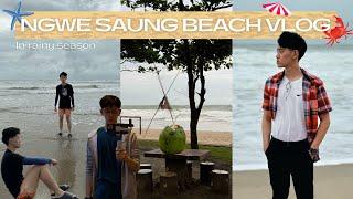 Ngwe Saung Beach Vlog ️ | Travel Vlog #ngwesaungbeach