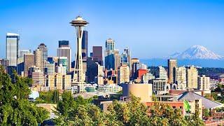 Brand New First Day of Autumn 22September2024 Seattle Alaskan Way drive 5K HD Cinematic Shaky Cam