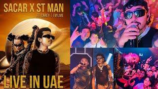 Scar ( Lil buddha ) and ST Man live concert in Dubai @LilBuddha @stmanofficial