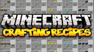 Minecraft: CRAFTING RECIPES! (CraftGuide) | Mod Showcase