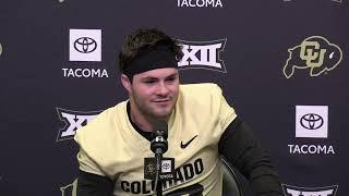 Colorado Football Spring Football Press Conference