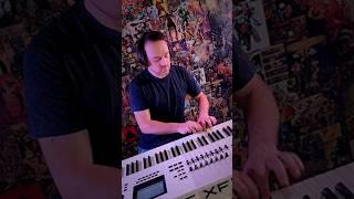 Micro Jams 5.0: Drum solo on the keys  #drums #solo #keyboard