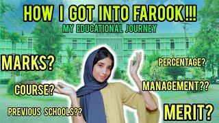 HOW I GOT INTO FAROOK COLLEGE | MY EDUCATIONAL JOURNEY | ASMILA SULTHANA