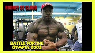 RODNEY ST CLOUD - CHEST AND POSING - BATTLE FOR THE OLYMPIA 2003