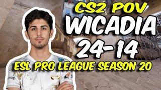 CS2 POV | Eternal Fire Wicadia (24/14) vs MIBR (Inferno) @ ESL Pro League Season 20