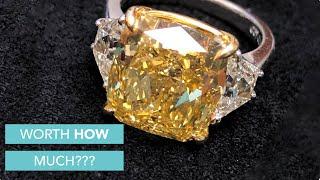 How Much Is a Fancy Colored Diamond Worth?