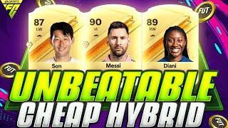 FC 24 |  BEST POSSIBLE CHEAP HYBRID TEAM 50K/100K/250K ! | FUT 24 SQUAD BUILDER