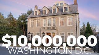 $10M DC Mansion with Breathtaking Views of the Washington Monument!