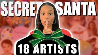 The ULTIMATE SECRET SANTA COLLAB | 18 ARTISTS, 18 AMAZING GIFTS!!