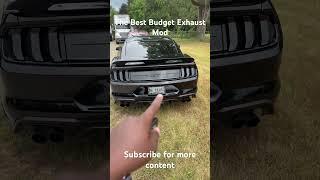 The Best Budget Exhaust Mod 15-22 Mustang S550 GT