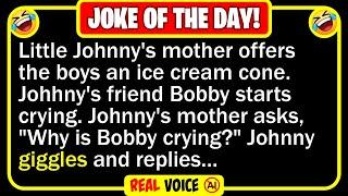  BEST JOKE OF THE DAY! - Little Johnny and Bobby are sitting in the backyard... | Dad Jokes