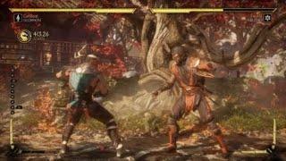 MK11 Scorpion Krushing Blow combo into Demon Slam