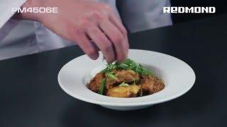 Home style chicken curry cooked in REDMOND Smart Multicooker RMC-M4506E