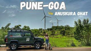 Pune Goa by road | Anuskura Ghat | Route, Traffic, Road condition