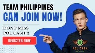 GOOD NEWS PHILIPPINES CAN NOW REGISTER TO POL CASH JUST FOLLOW THIS STEPS