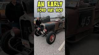 It's an early Ford Rat Rod at the Shrewsbury Beater Car Show #ford