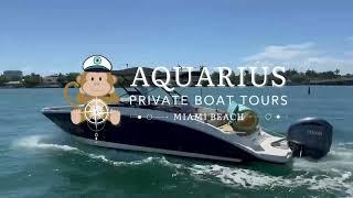 Discover our Giant Boats Fleet   Aquarius Boat Rental Miami Beach 