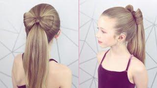 How To Do a Bow With Hair (the easy way)