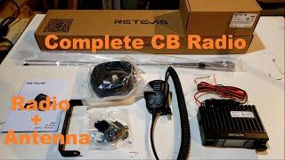 Retevis MB1 AM/FM CB Radio with Mag mount antenna