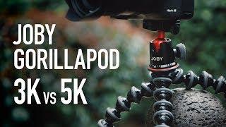 Joby Gorillapod 3K vs 5K - Which one should you get?