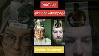 Zodiac Academy with Buriedwithinpages #booktok #booktube #shorts