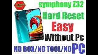 SYMPHONY Z32 HARD RESET PATTERN PIN PASSWORD RESET SYMPHONY Z32 Without PC Android 10 2022