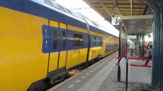 the great sound of an NS intercity train starting up at Assen, Netherlands