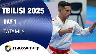 Karate1 TBILISI - Day 1 - Tatami 5 | WORLD KARATE FEDERATION