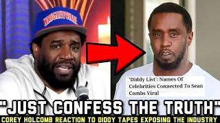 Corey Holcomb Reacts To Diddy Tapes Exposing The Industry After More Celebs Deny Partying With Puff